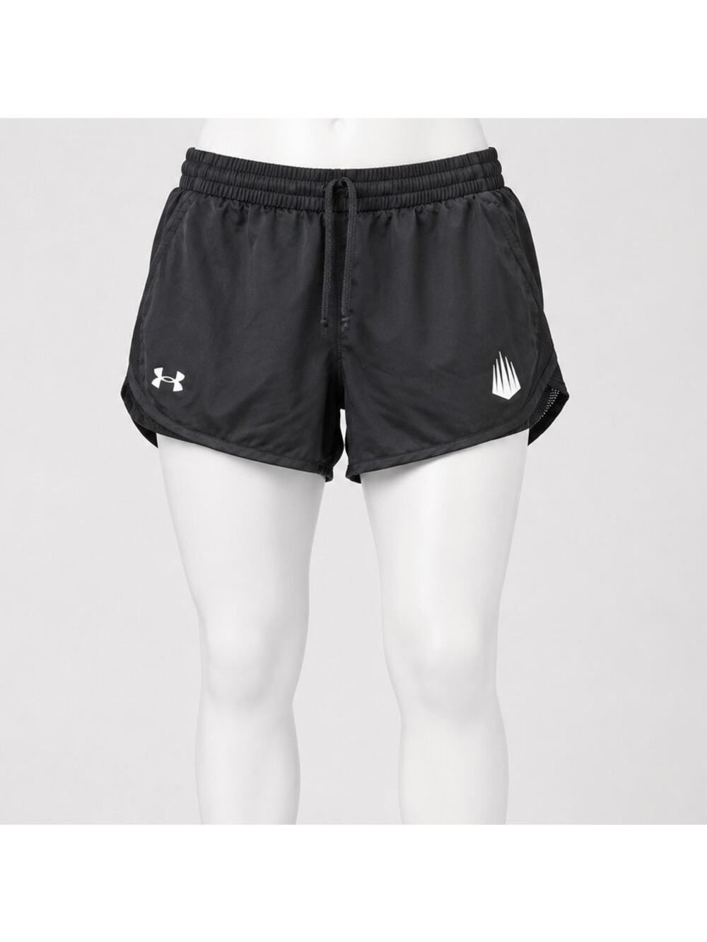 Under Armour IMG Academy Running Shorts Women's Small Black Pocketed
